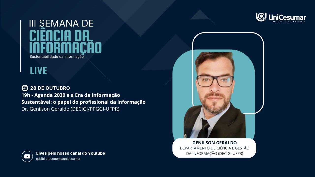 Agenda 2030 e a Era da Informação Sustentável: o papel do profissional da informação