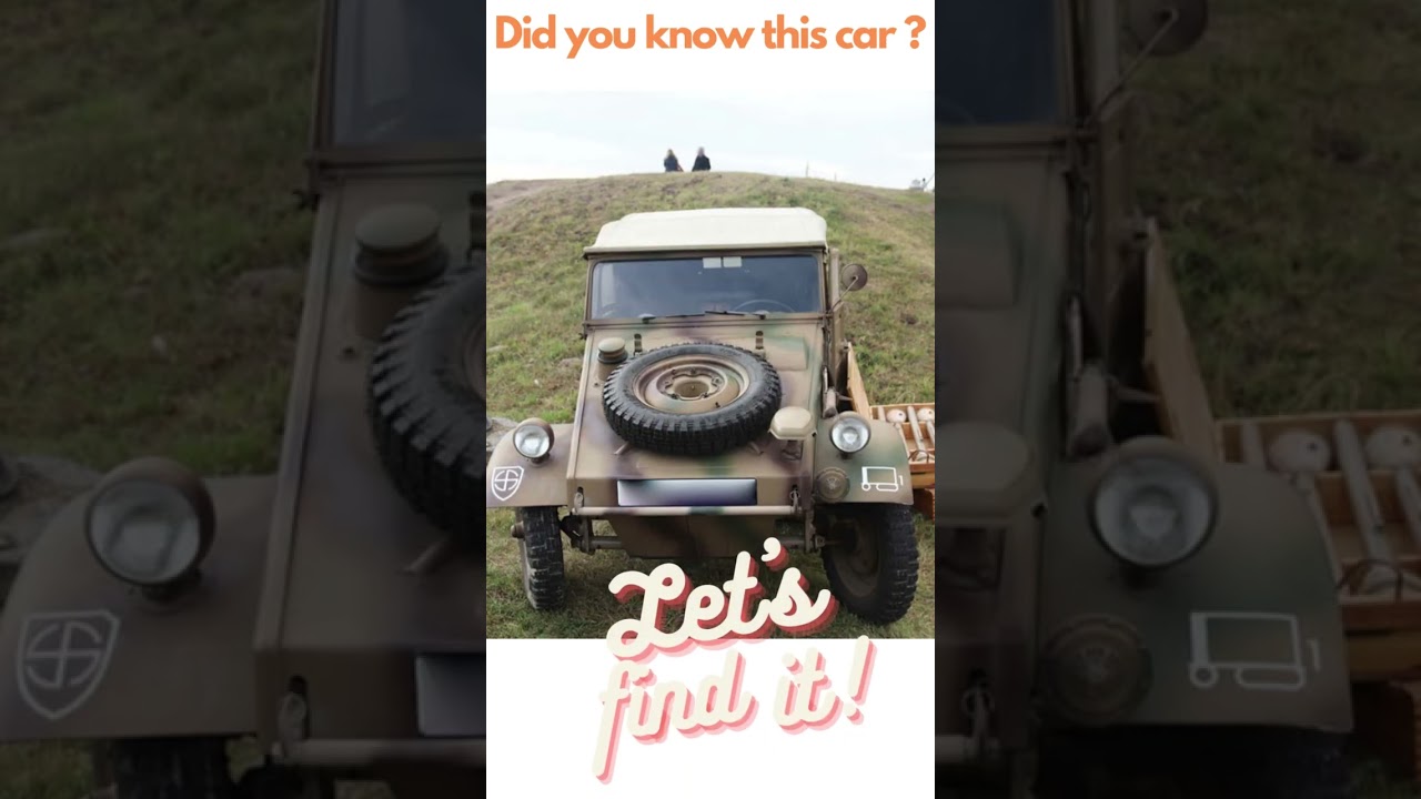 VW (Volkswagen) Type 82 Year 1940