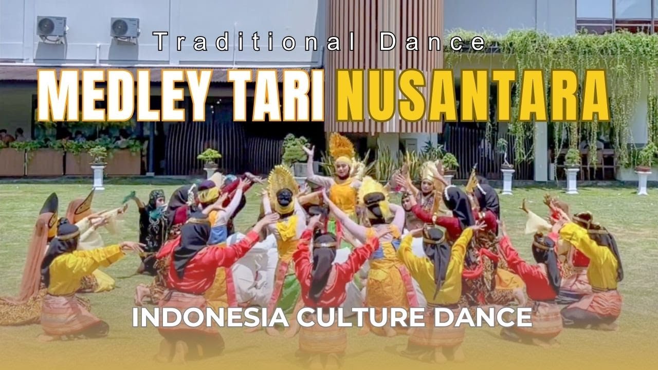 Medley Tari Indonesia Mix - Tari Kreasi Wonderland Indonesia Culture Dance