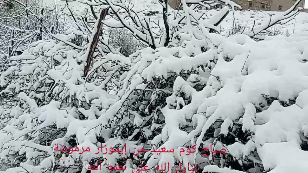 إيموزار مرموشة تبارك حمدو الله ثلوج 