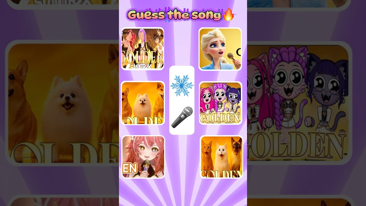 🔥 Guess the Voice &ndash; K-Pop Demon Hunters &ldquo;Golden&rdquo; Cover! 🔥