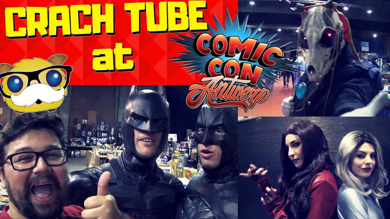 ANTWERP COMIC CON 2018 - CRACHTUBE