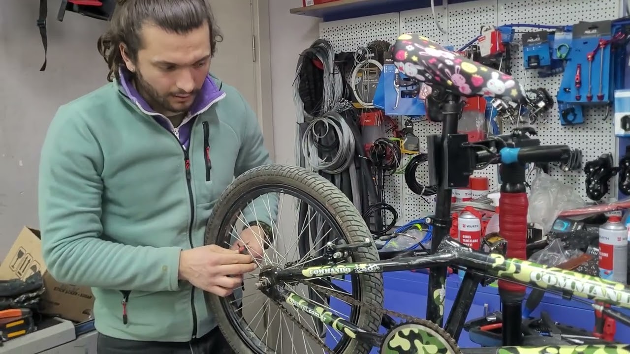 yeni bmx aldım ufak tefek yenilikler yaptım