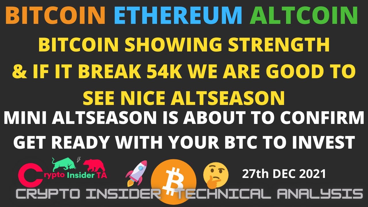 Get Ready to Invest in ALT'S to increase your Bitcoin- CryptoInsiderTA Hindi