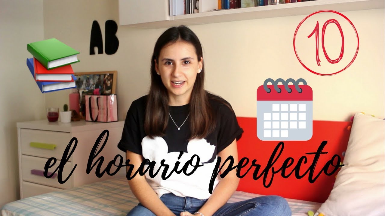 Como hacer un horario para EXÁMENES o SELECTIVIDAD || Ana Blanca