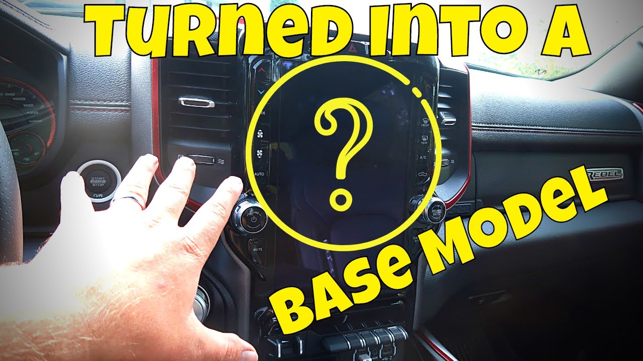 Большие проблемы с Ram 2019 после отключения аккумулятора