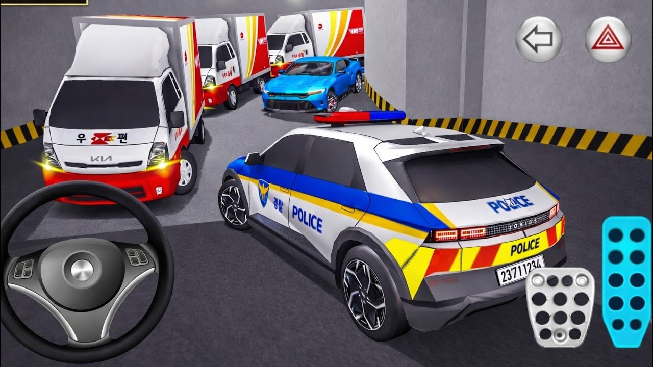 Police Car Underground Chase 🚓 | Parking Tunnel Escape Gameplay