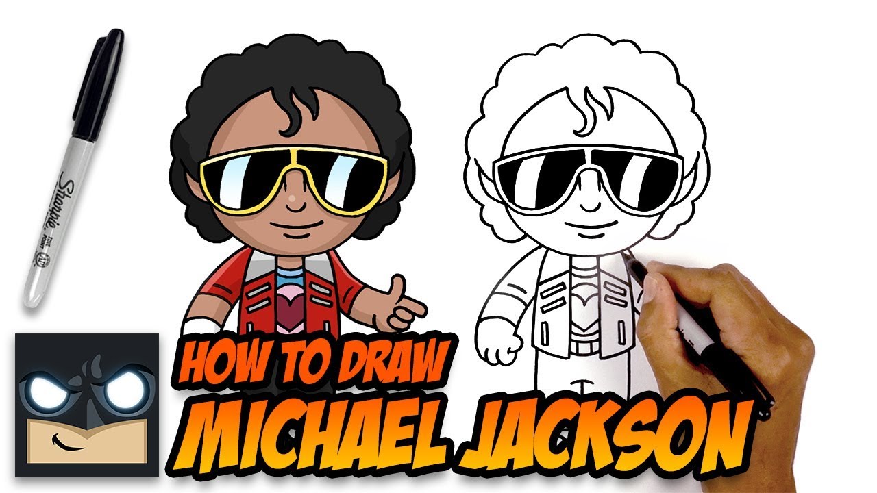 How to Draw Michael Jackson | Step-by-Step Tutorial