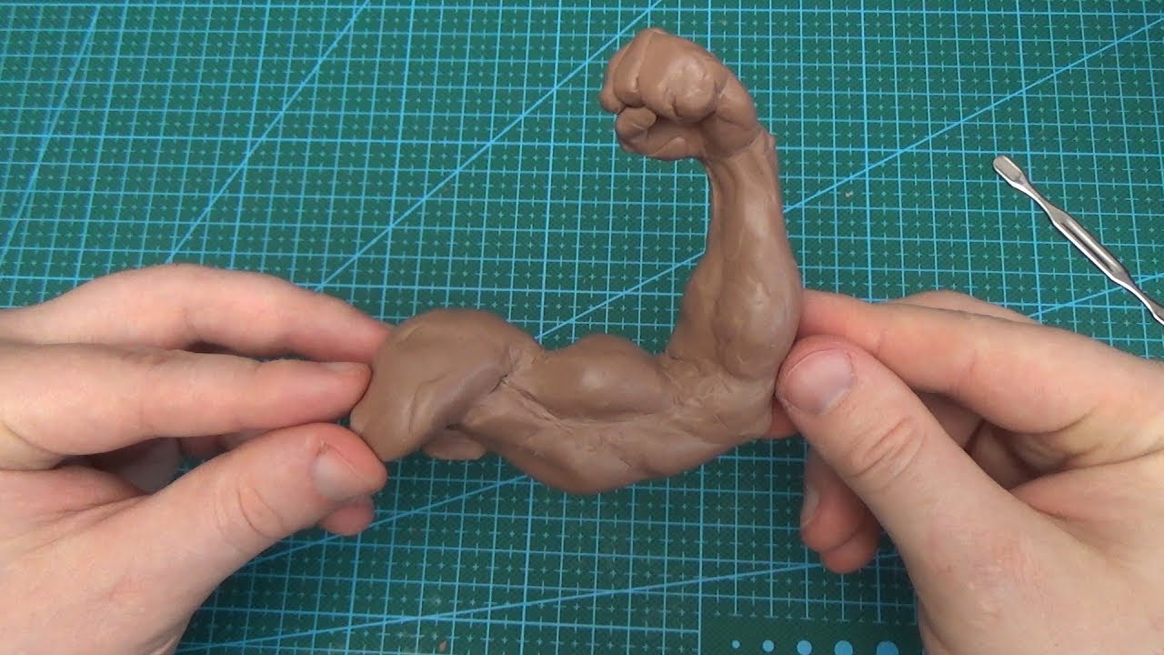 Male hand, shape and gesture (Sculpting Timelapse)