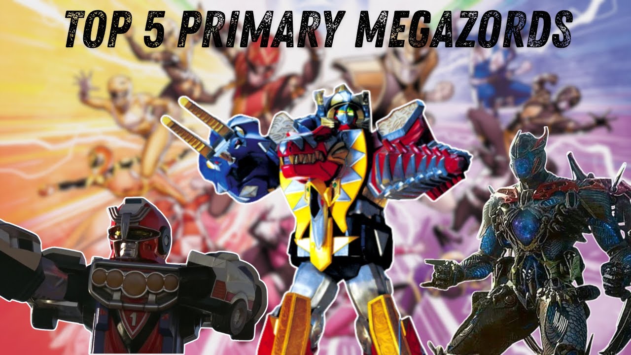 Top 5 Primary MEGAZORDS In Power Rangers