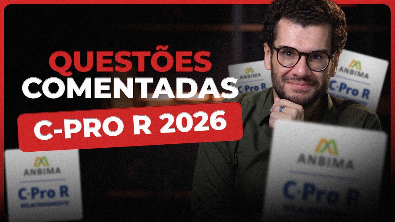 Questões Inéditas C Pro-R | Novo Modelo de Prova da ANBIMA 2026