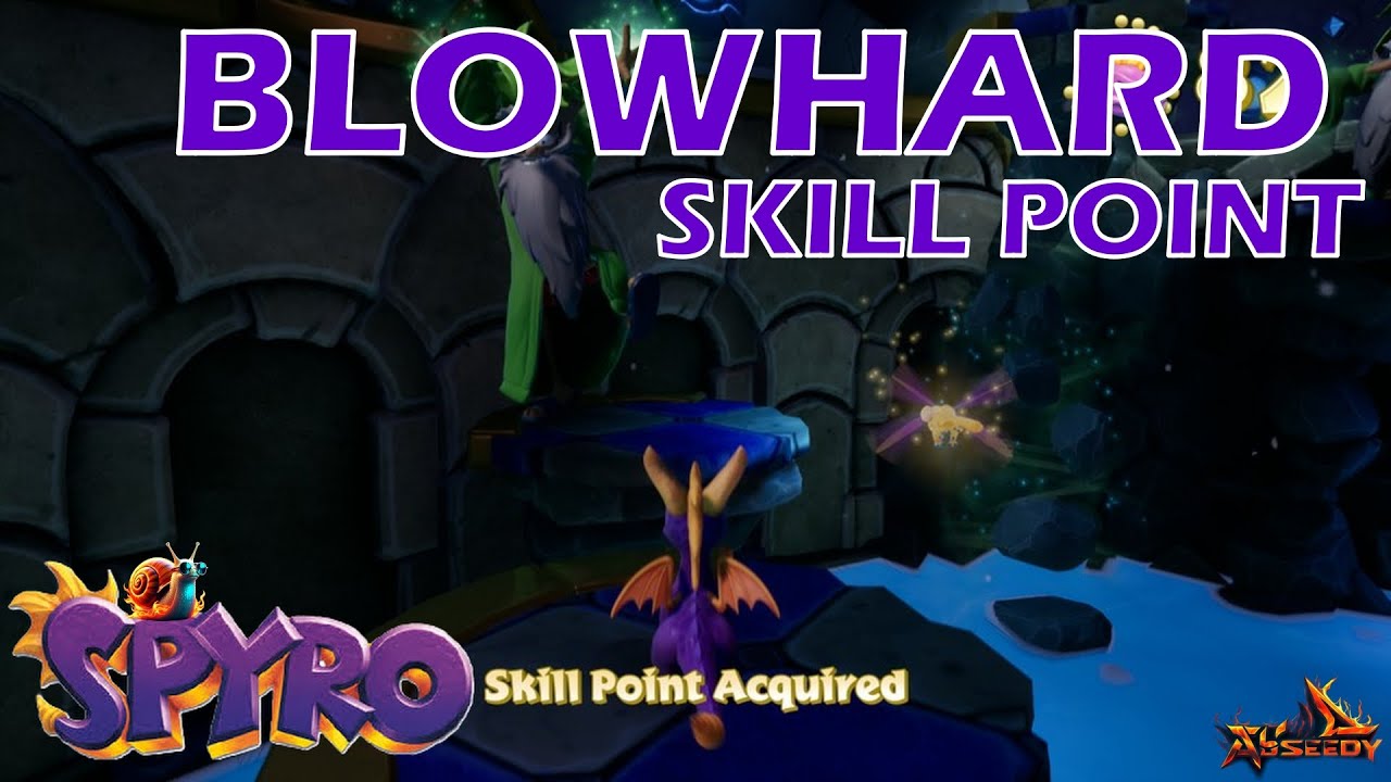 Blowhard Skill Point - Spyro the Dragon