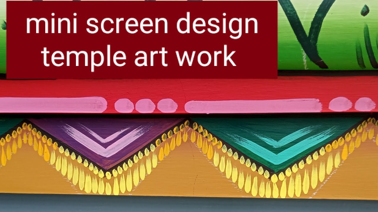 Mini screen design art work 