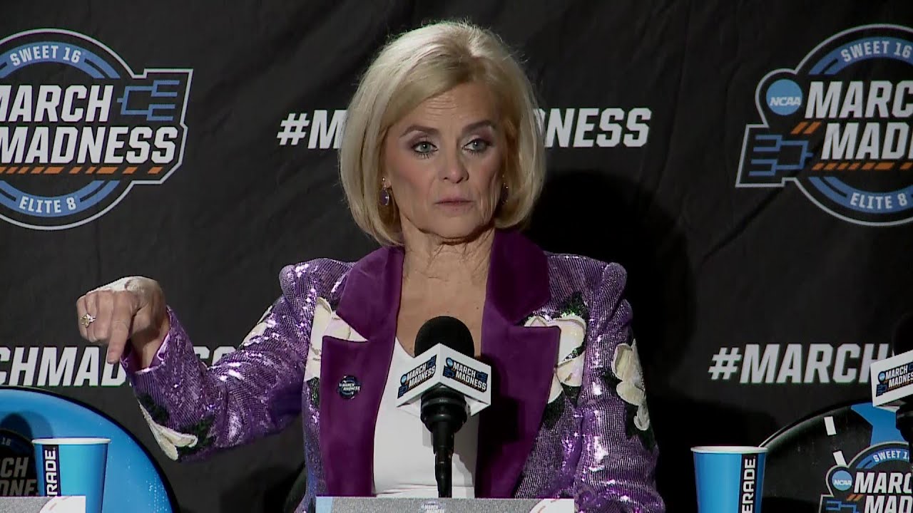 LSU Kim Mulkey LOSS to UCLA in Elite-8 postgame