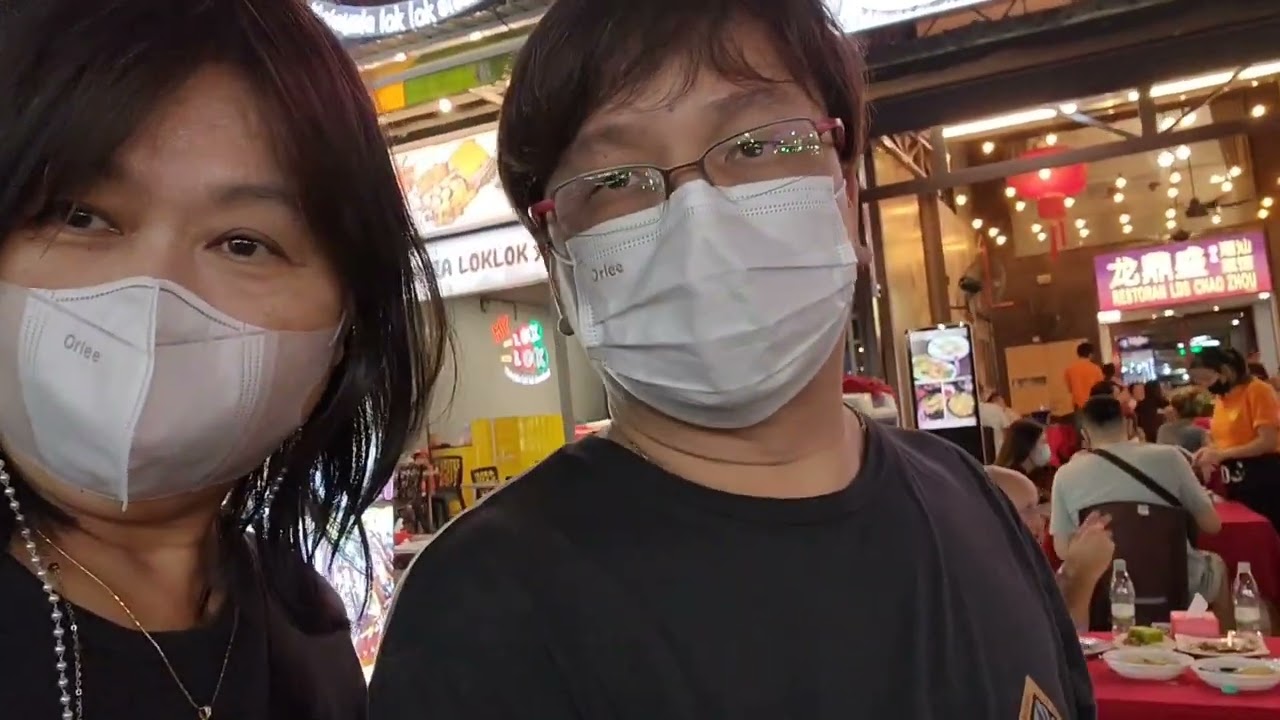 Evening walks around Bukit Bintang and Alor Street food, Kuala Lumpur