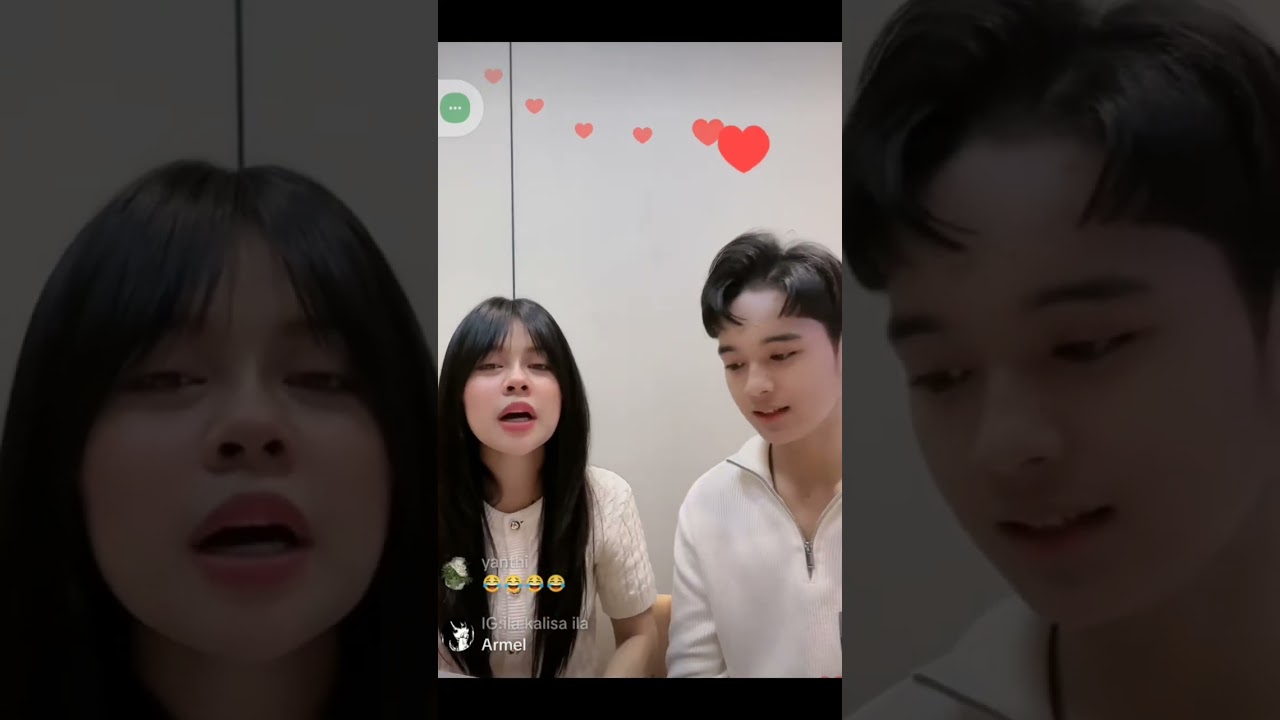 Nononon ini terlalu mengemeskan arbil Melly sepanjang live aku seperti apa kira2 senyum2 sendiri 