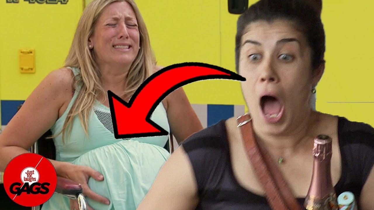 Señora embarazada bromea con todo el mundo | Las Mejores Bromas