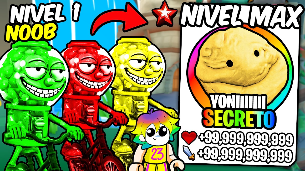 Conseguí al NUEVO CHICLETEIRA BICICLETEIRA SECRETO Desde NOOB hasta NIVEL MÁXIMO Brainrot Evolution