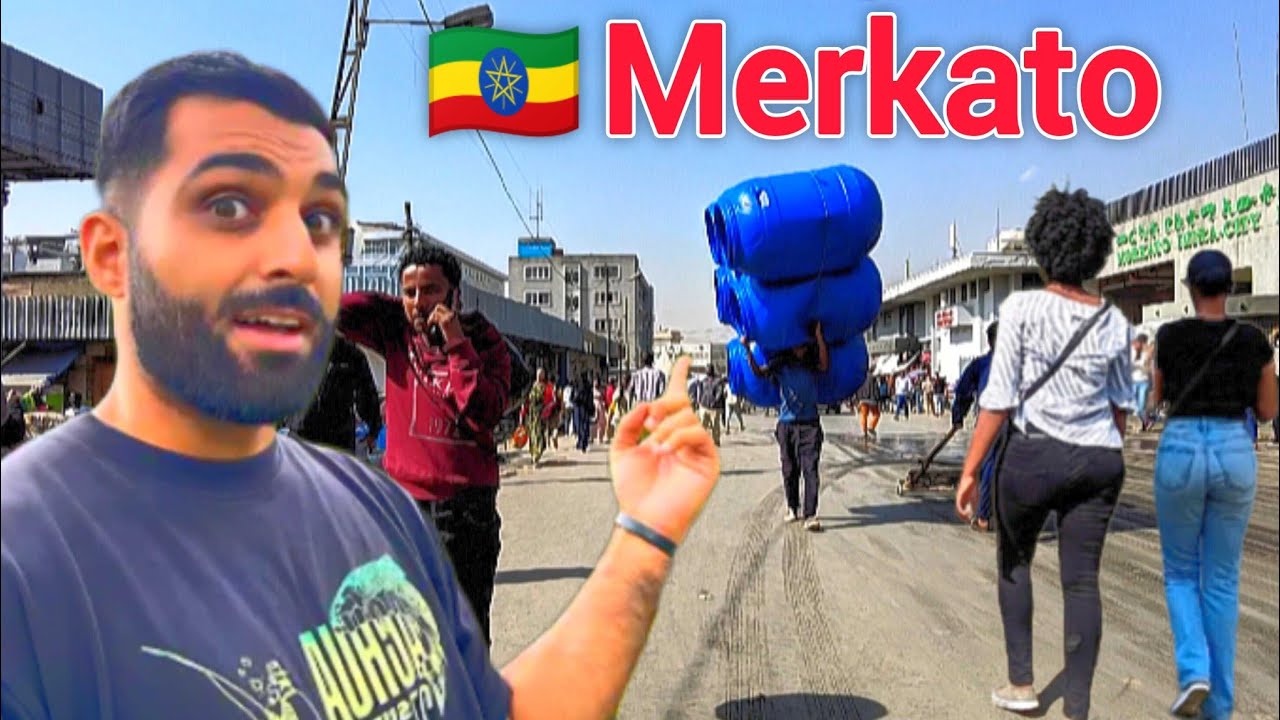 🔴inside Africa's Largest Open air Market | Merkato walking Tour  2026 🇪🇹