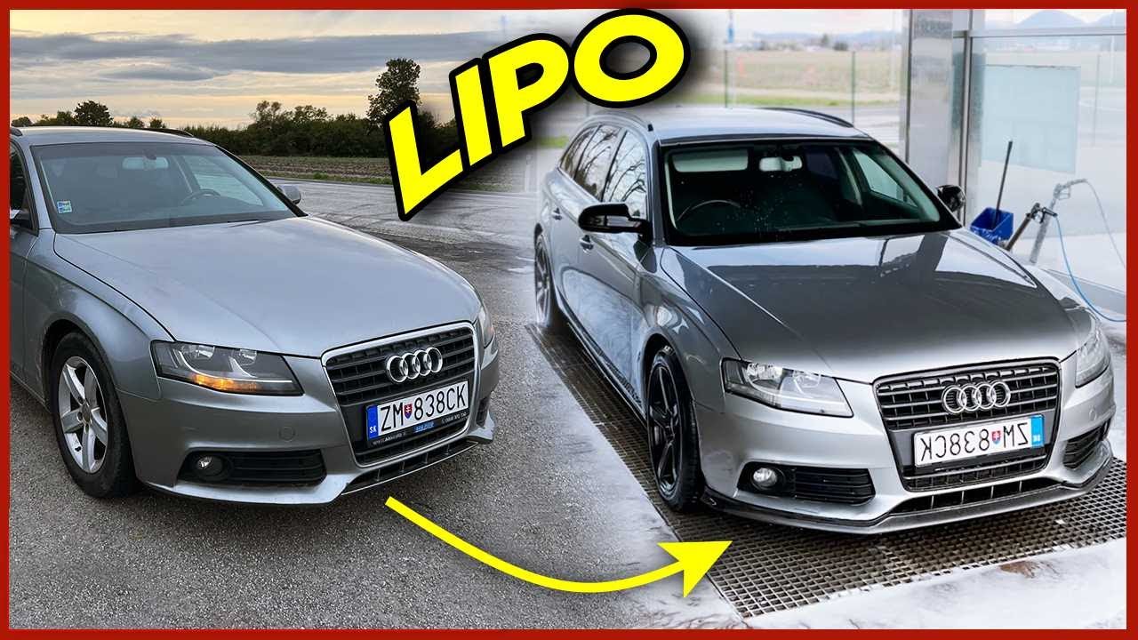 🚙  Lipko pod nárazník / Audi A4 b8 / Tuning /