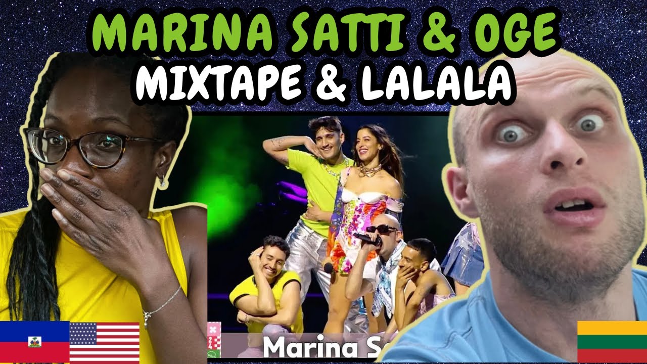 REACTION TO Marina Satti & OGE - MIXTAPE & LALALALA (MAD VMA 2024) | FIRST TIME WATCHING
