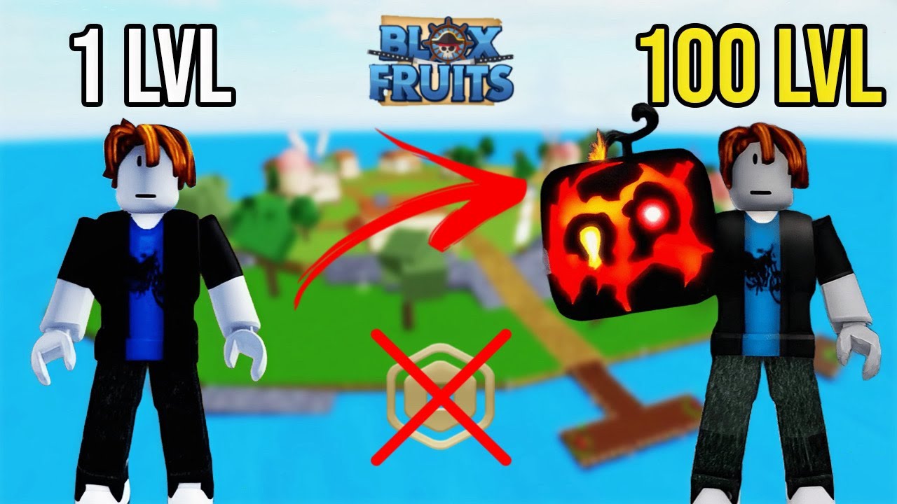 Blox Fruits from Scratch My CRAZY Journey with No Robux #1