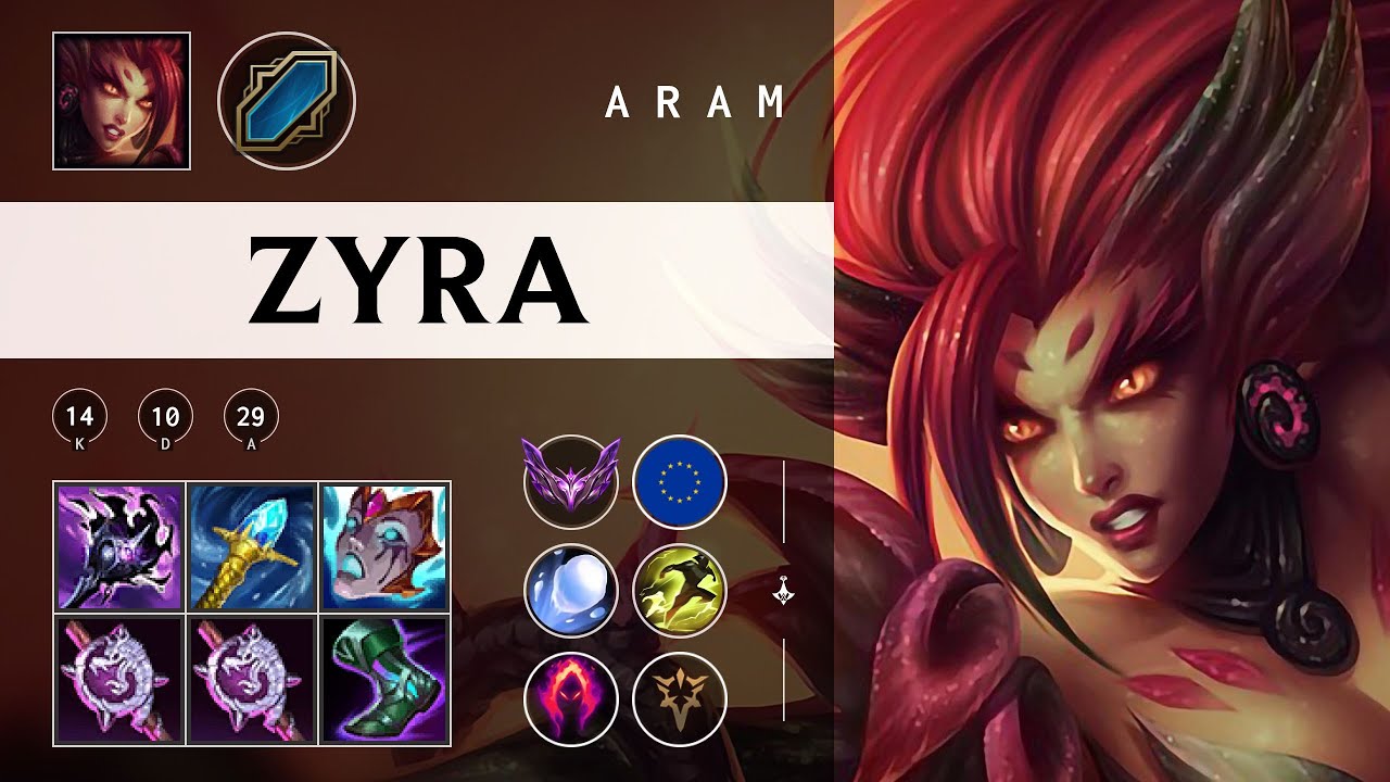 Zyra ARAM - EUW Master Patch 26.02