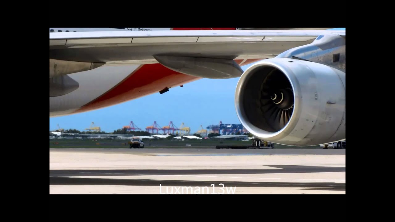 QANTAS 747-438 VH-OJC FINAL DEPARTURE FROM SYDNEY 11 March 2014