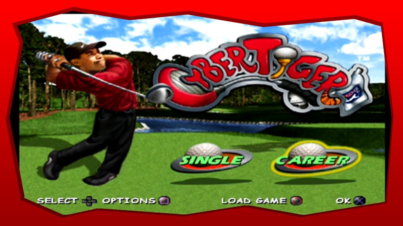 Cybertiger (PS1) Gameplay