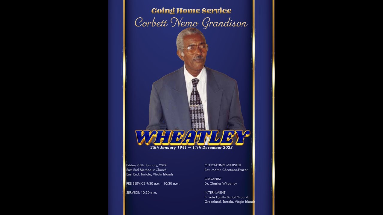 Going Home Service For Corbett Wheatley
