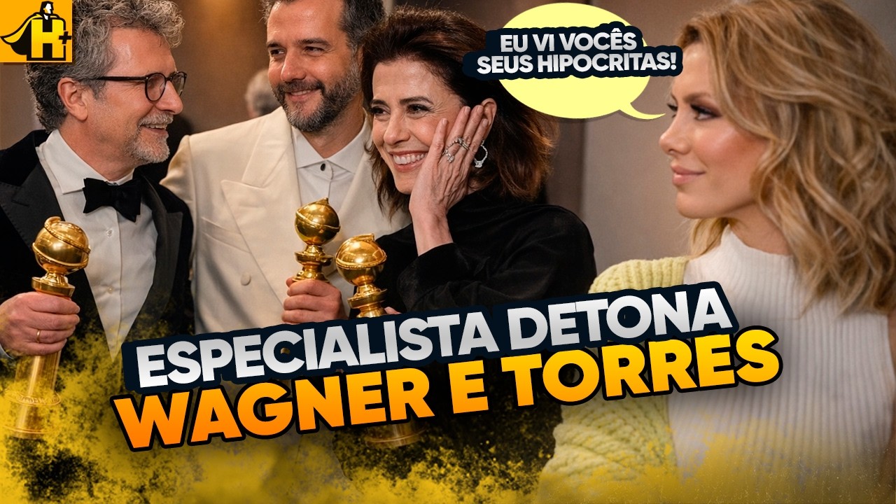 ESPECIALISTA EM MODA DETONA WAGNER MOURA E FERNANDA TORRES AO VIVO