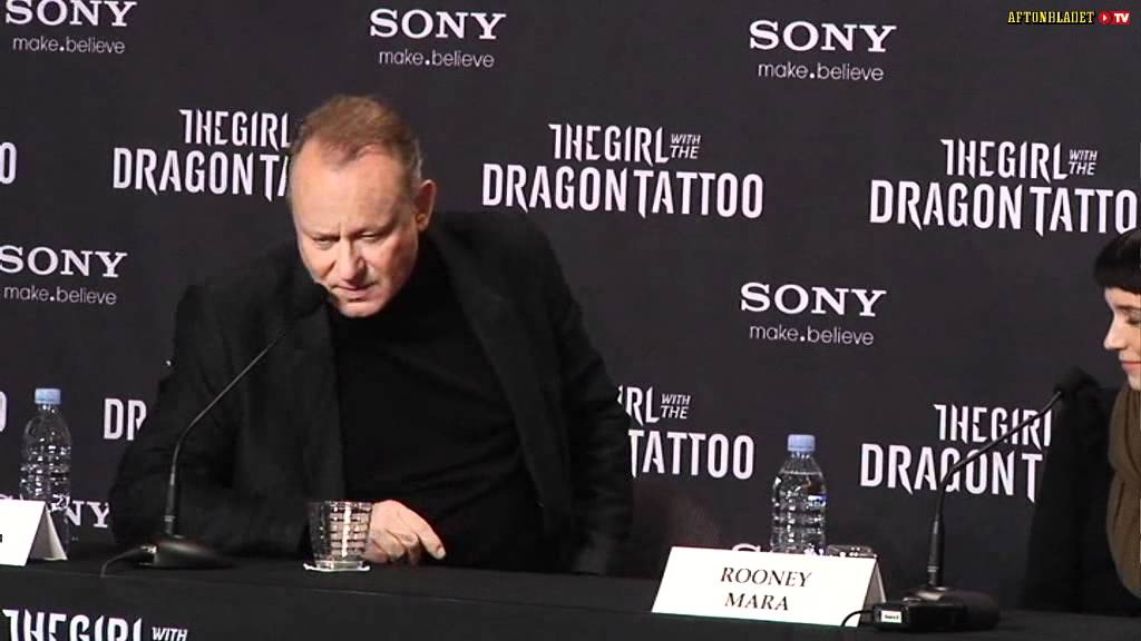 The Girl with the Dragon Tattoo - Press Conference in Stockholm