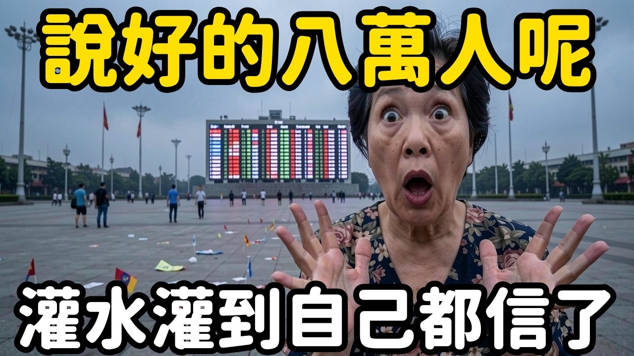 8萬人擠爆凱道？AI打臉只有4500人；線上直播觀眾僅1451人灌水灌到天花板