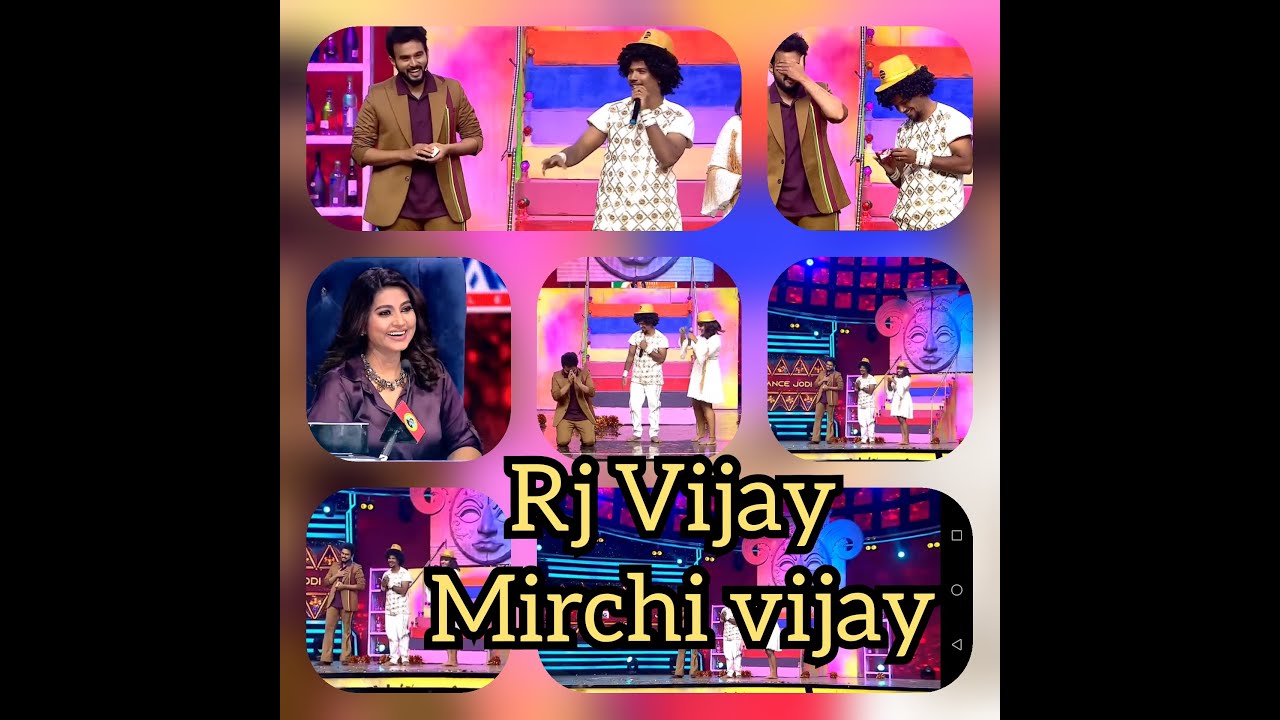 #RJ #vijay #mirchivijay @zeetamil rj vijay emotional movement