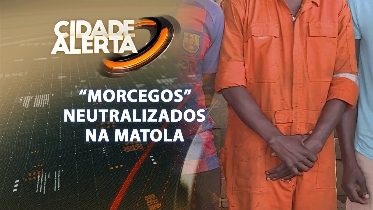 CIDADE ALERTA | Detidos membros de uma suposta quadrilha de assaltantes na Matola  #cidadealerta