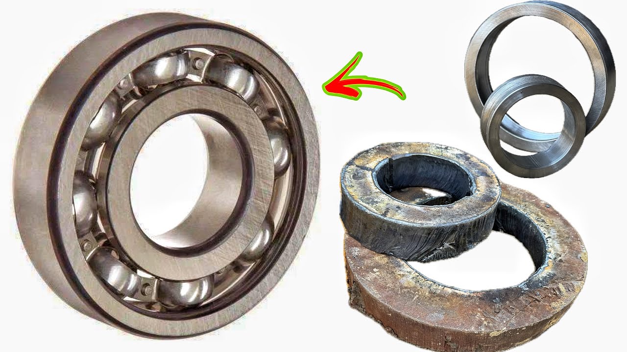 From Scrap to Precision:Rebuilding a Giant Bearing by Hand |