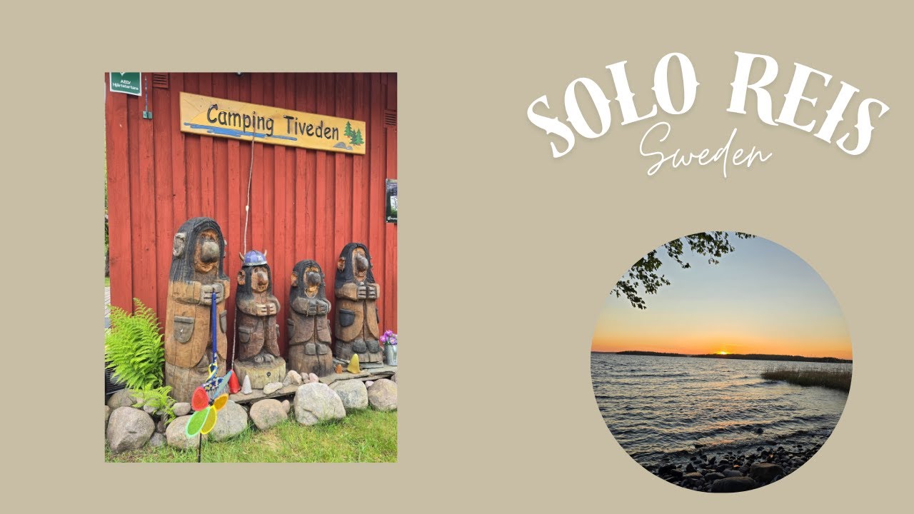 prachtige camping in Sweden mooie omgeving