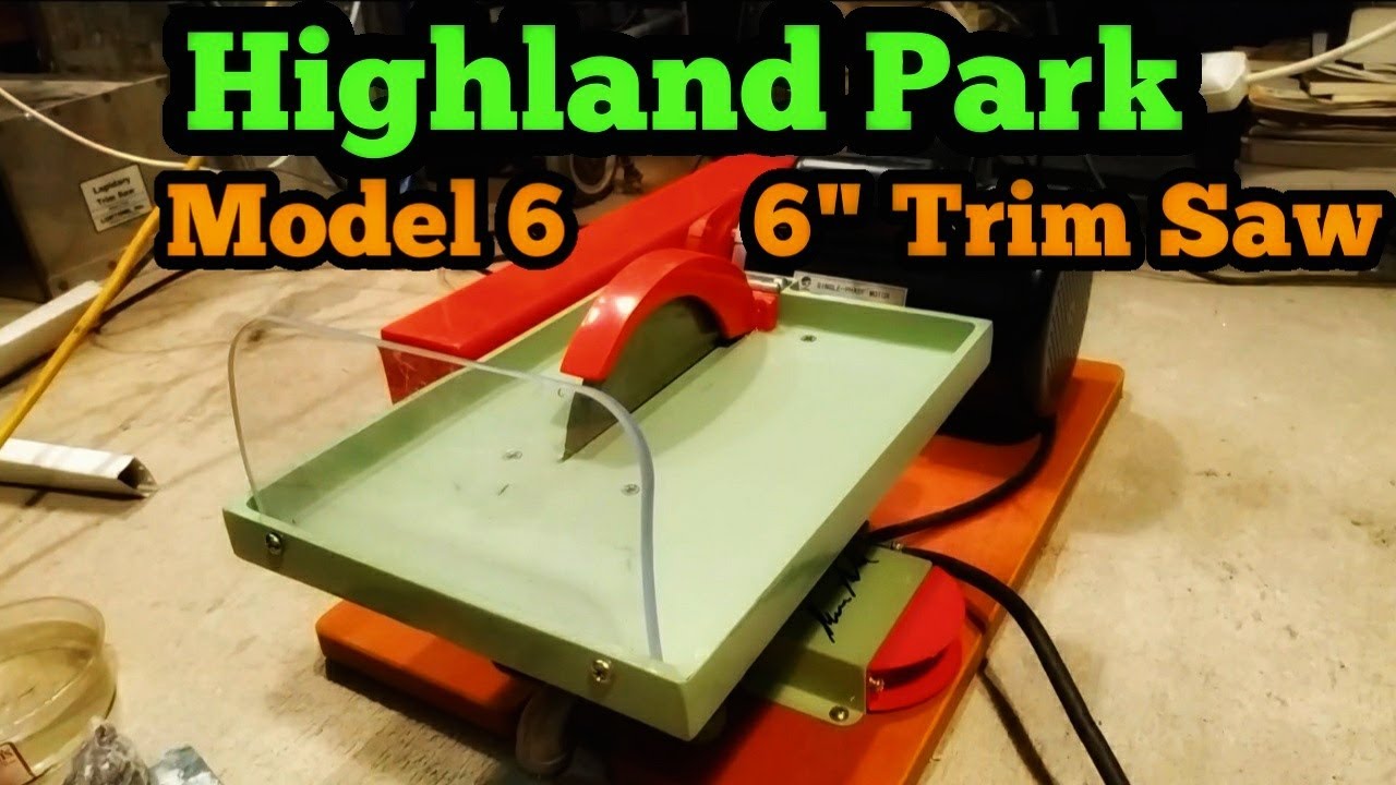 Highland Park Lapidary Model 6 6