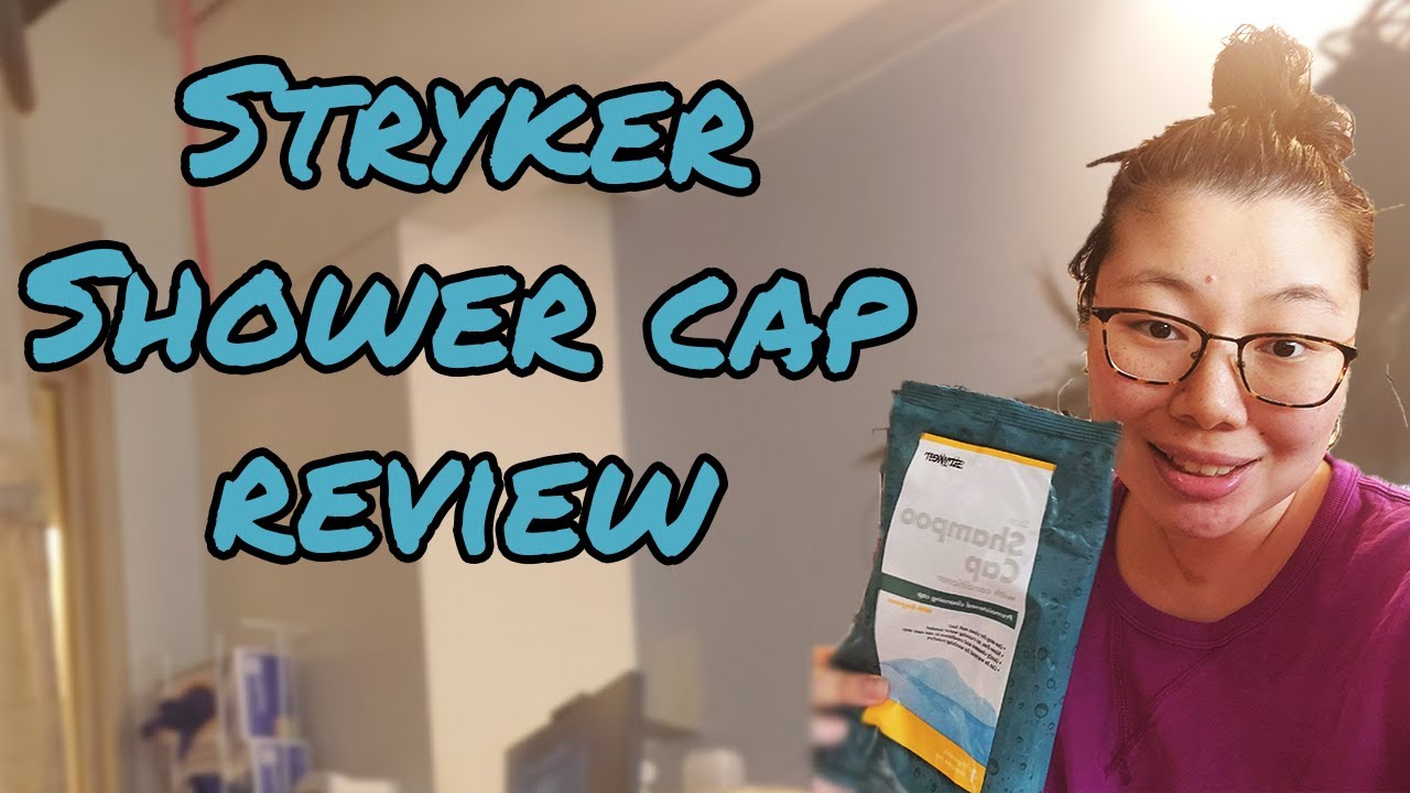 Stryker Medical Shower Cap Review | Easy Portable Shampoo - Camping, Medical, or Travel