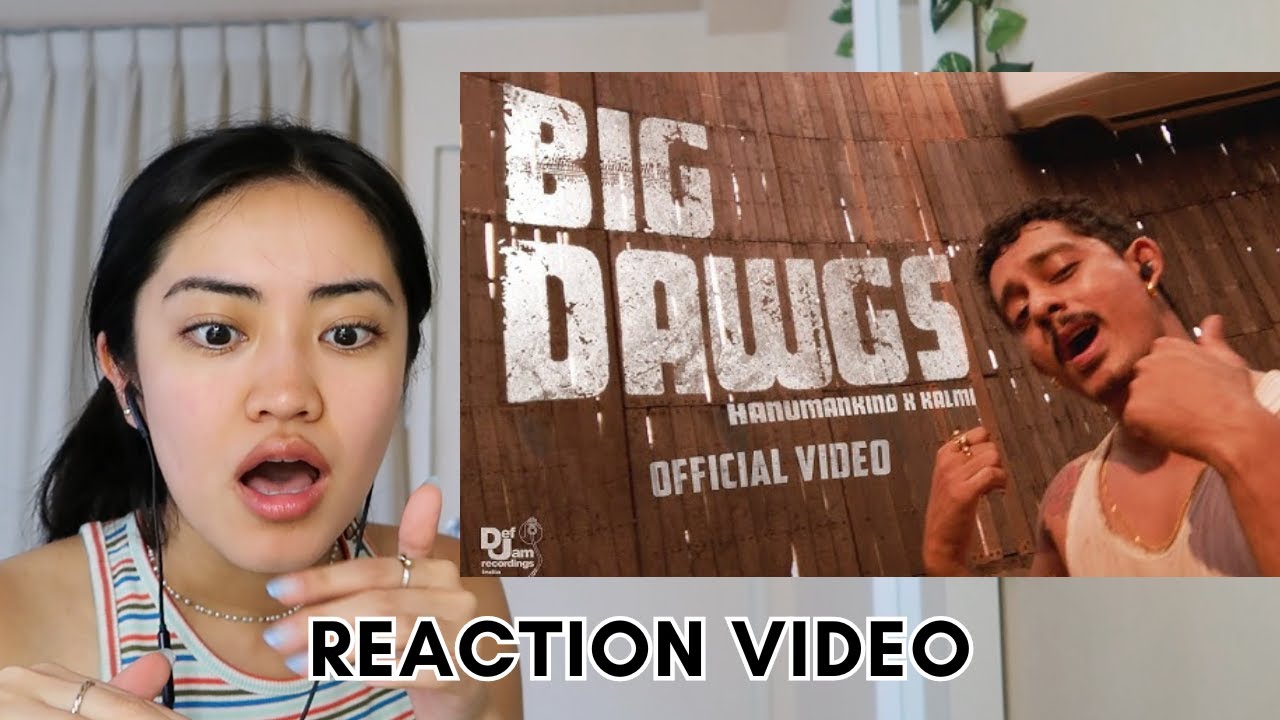 CRAZIEST music video production... Japanese-Indian Reacts: Big Dawgs | Hanumankind Ft. Kalmi