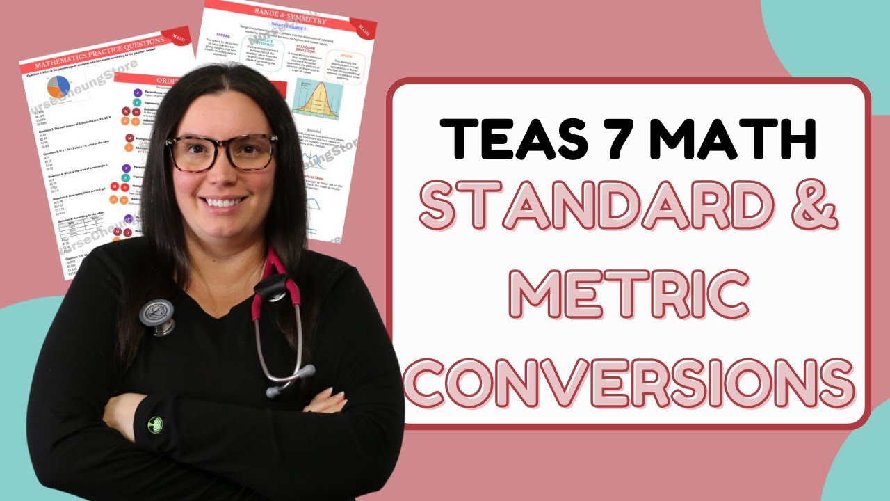 2025 ATI TEAS Math 7 Standard & Metric Conversions Study Guide (with Practice Questions)