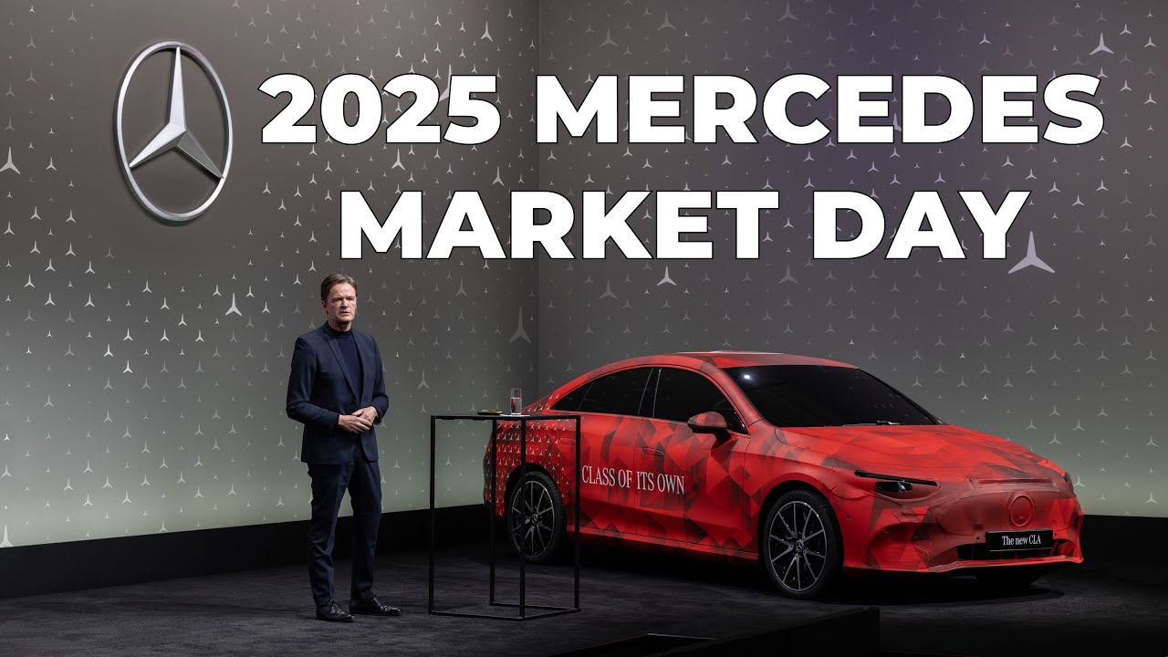 2025 Mercedes Market Day - New Products, MB.OS, AI and a lot more