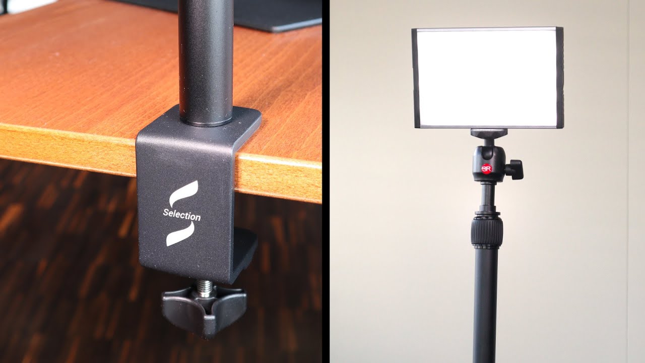 SmallRig desk mount unboxing: a great light and camera stand