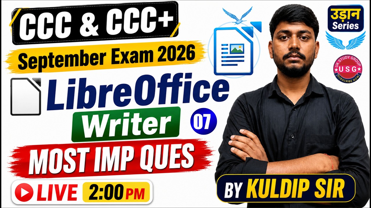 NIELIT CCC Exam September 2026: Top 30 MCQs That Will Appear in the Exam | Day 07