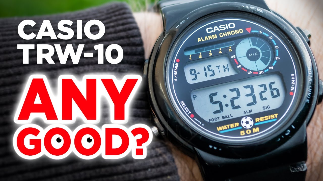 #CASIO TRW-10 (Module 834) Football Timer Watch, Hands on Review - Is it any good?