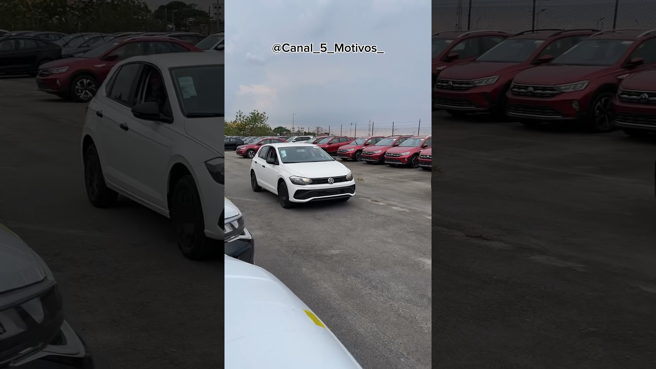 De 0 a 10 qual sua nota para o Vw Polo Track 2024 que sa&iacute; por R$87,290,00! #shorts #vw #2024