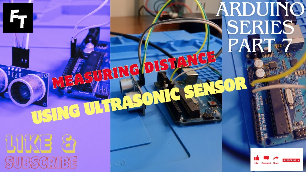 Measuring Distance Using Ultrasonic Sensor and Arduino || Arduino Series Part 7