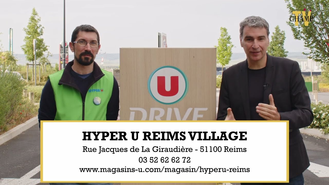 Le service drive chez Hyper U Reims Village 🚗