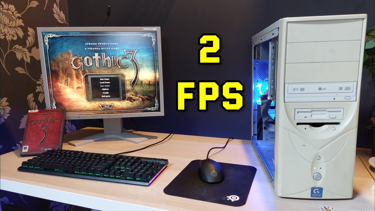Gothic 3 on minimum requirements - Athlon XP & FX 5200