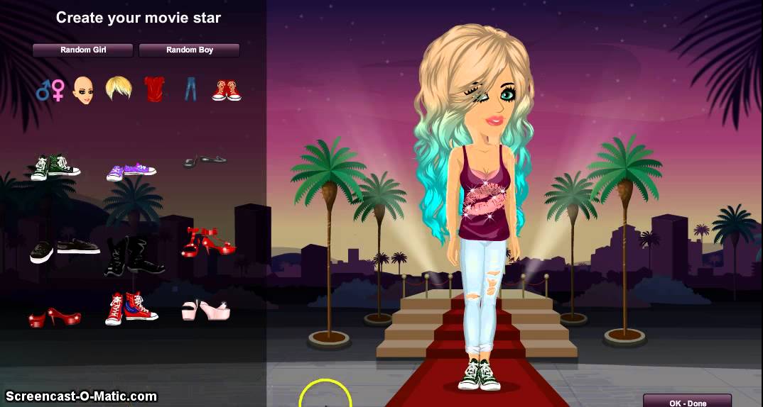 Creating a cute avatar girls